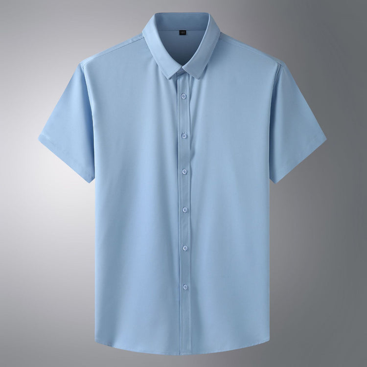 Plus Size Men's Short Sleeve Shirt - Comfort & Style