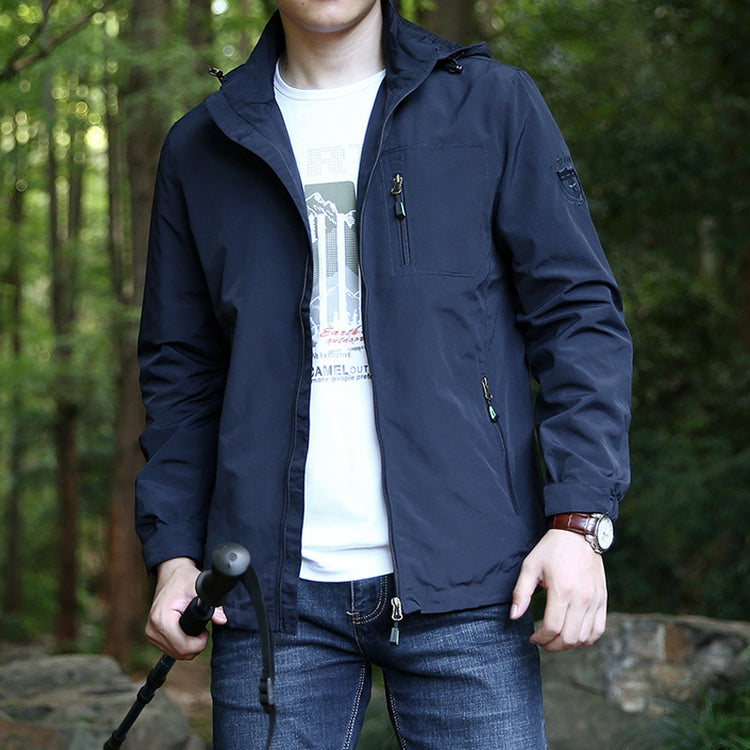 Men's Outdoor Shell Jacket - Lightweight & Versatile