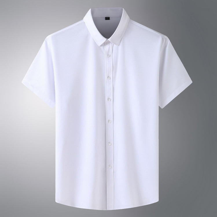 Plus Size Men's Short Sleeve Shirt - Comfort & Style