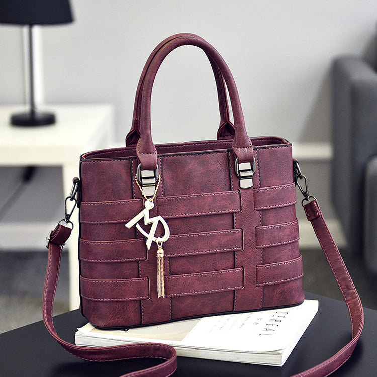 Trendy PU Shoulder & Crossbody Bag – Adjustable Strap