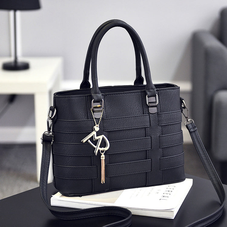 Trendy PU Shoulder & Crossbody Bag – Adjustable Strap
