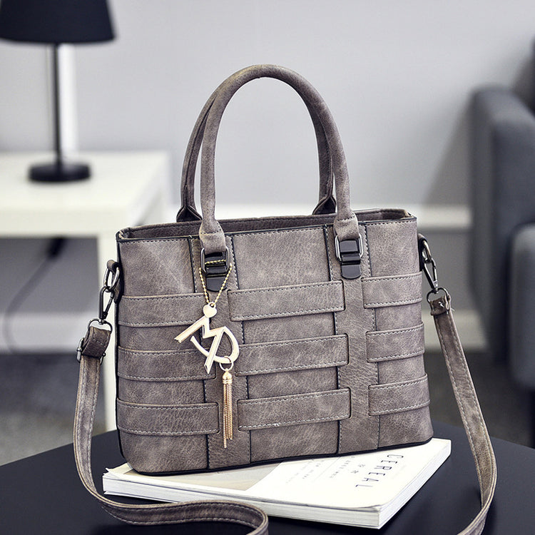 Trendy PU Shoulder & Crossbody Bag – Adjustable Strap