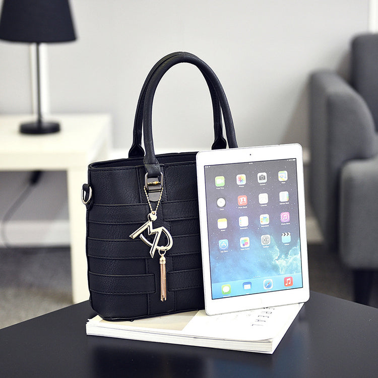 Trendy PU Shoulder & Crossbody Bag – Adjustable Strap