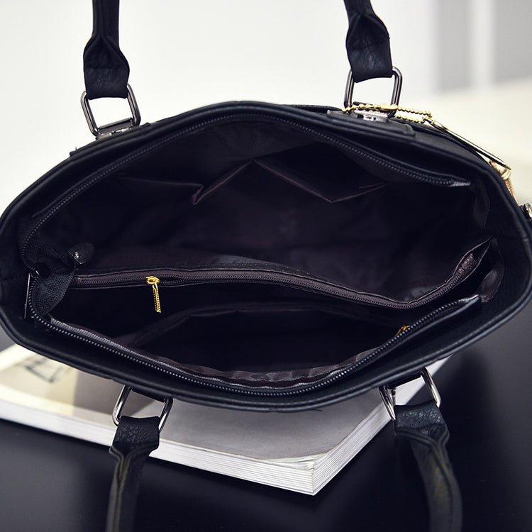 Trendy PU Shoulder & Crossbody Bag – Adjustable Strap