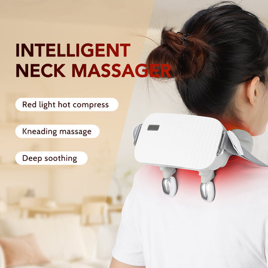 3-Speed Hot Compress Smart Massager (Bluetooth TWS)