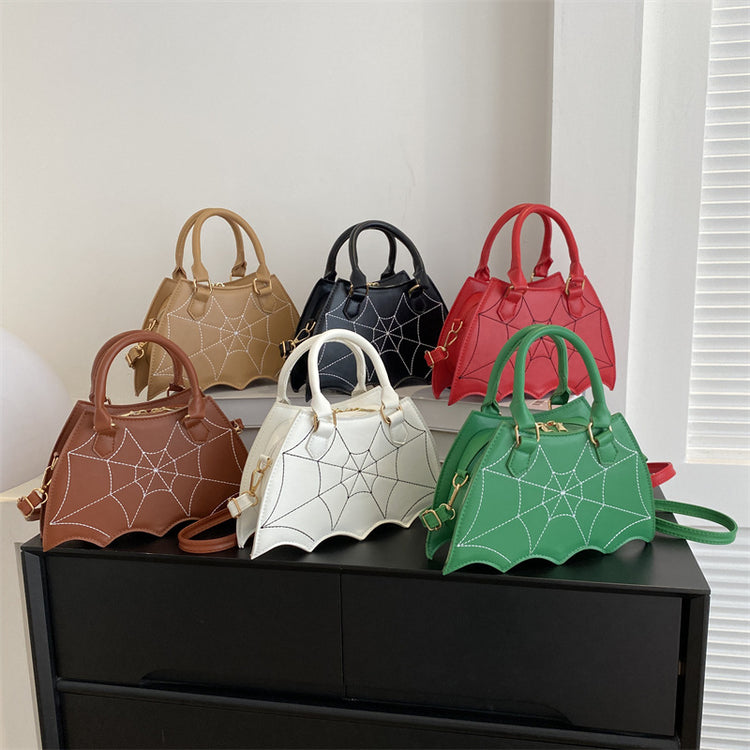 Spider Web Saddle Crossbody – Street Trend PU Bag