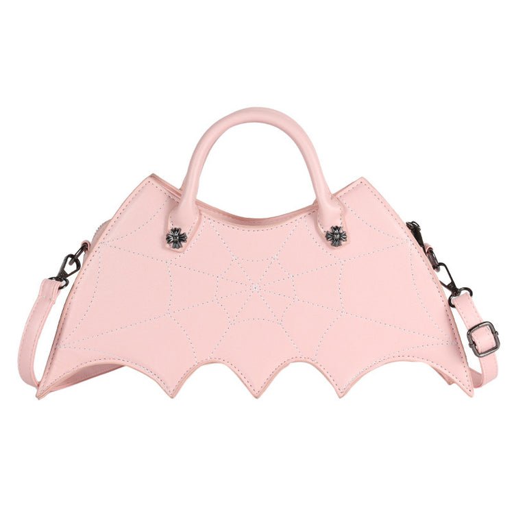 Spider Web Crossbody – Halloween PU Messenger Bag