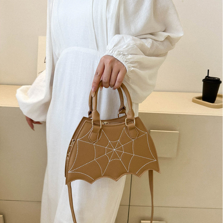 Spider Web Saddle Crossbody – Street Trend PU Bag