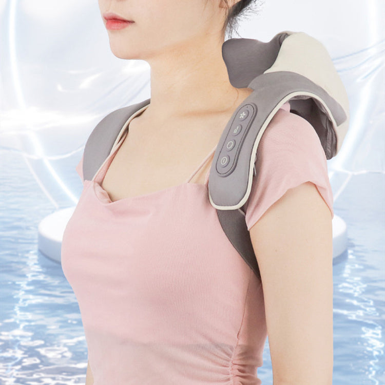 2-Gear Kneading Neck & Shoulder Massager – USB Rechargeable