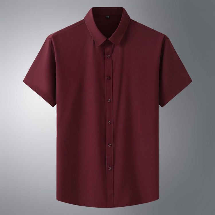 Plus Size Men's Short Sleeve Shirt - Comfort & Style