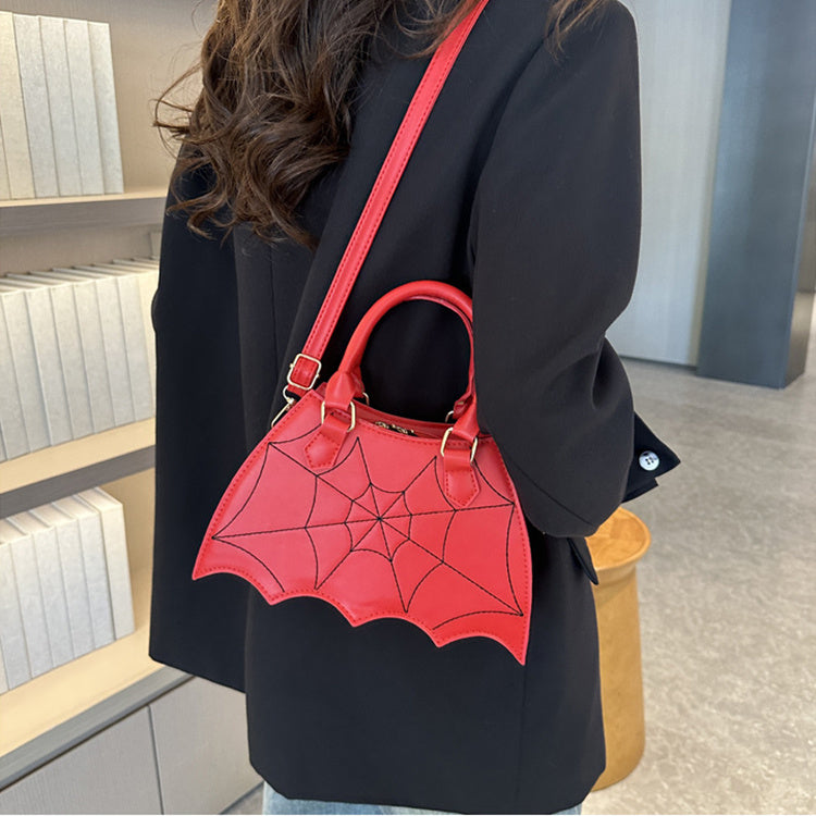 Spider Web Saddle Crossbody – Street Trend PU Bag