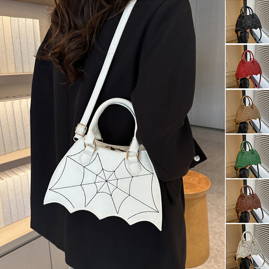 Spider Web Saddle Crossbody – Street Trend PU Bag
